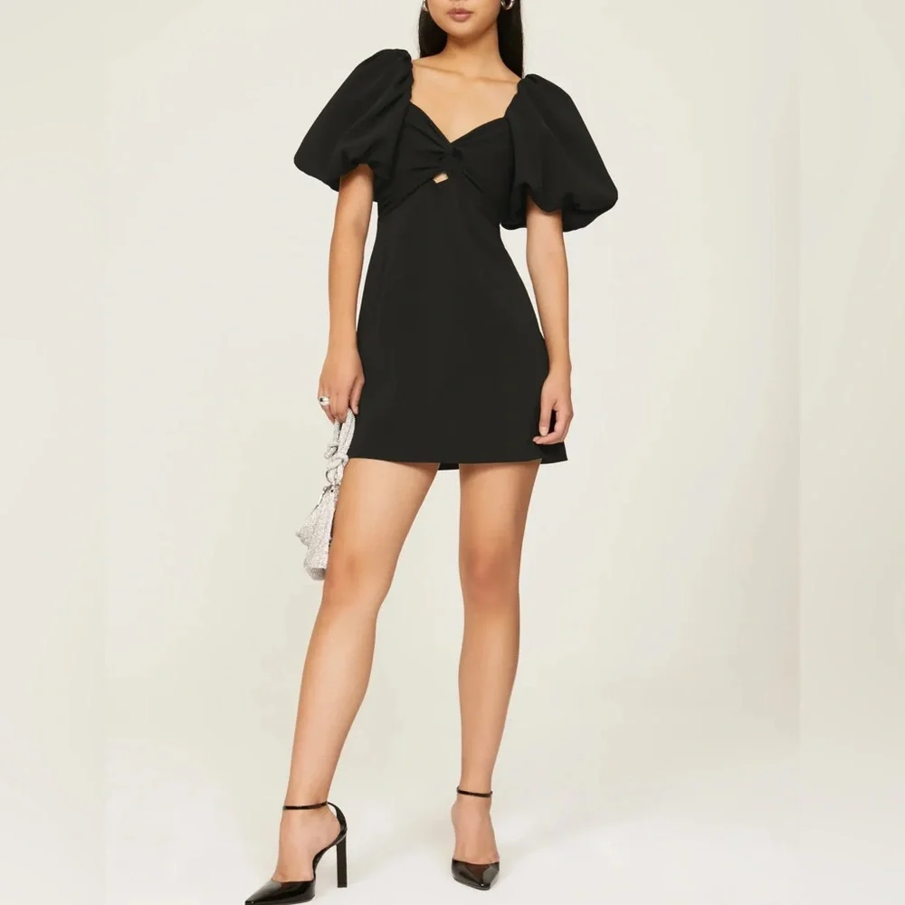TOCCIN (NY) Twist Front Mini Dress - Picture 2 of 6
